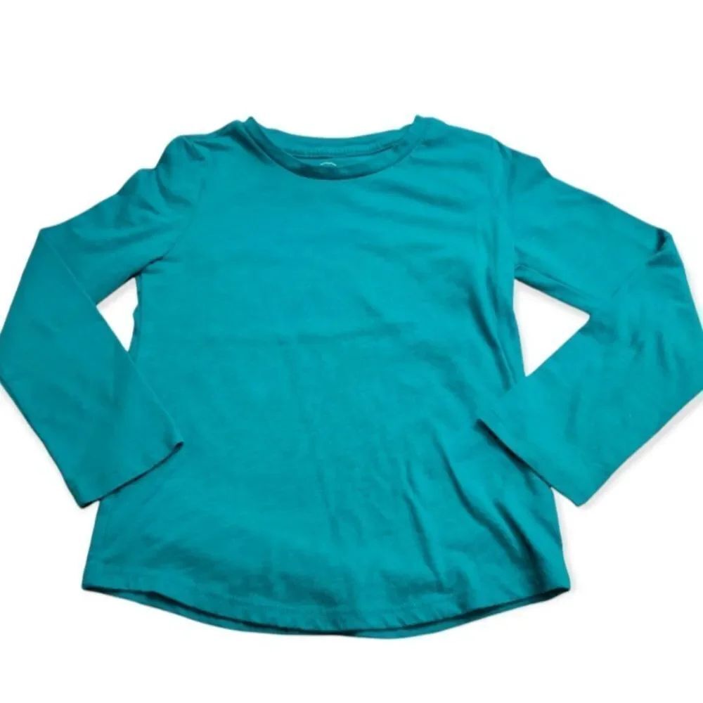 Wonder Nation Longsleeve teal shirt XS4/5 girl